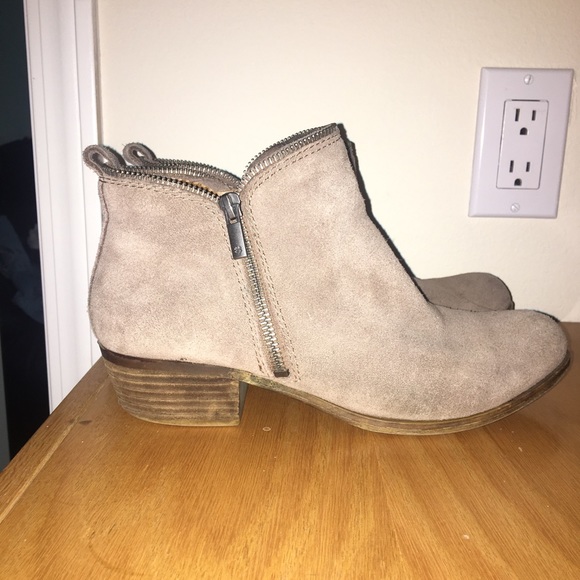 Lucky Brand Shoes - Lucky Brand Zipper Ankle Booties